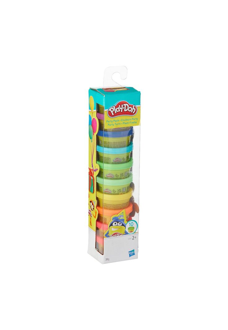 Play-Doh Tubo de Masitas Fiesta 10 Latas Pequeñas - Hasbro-2