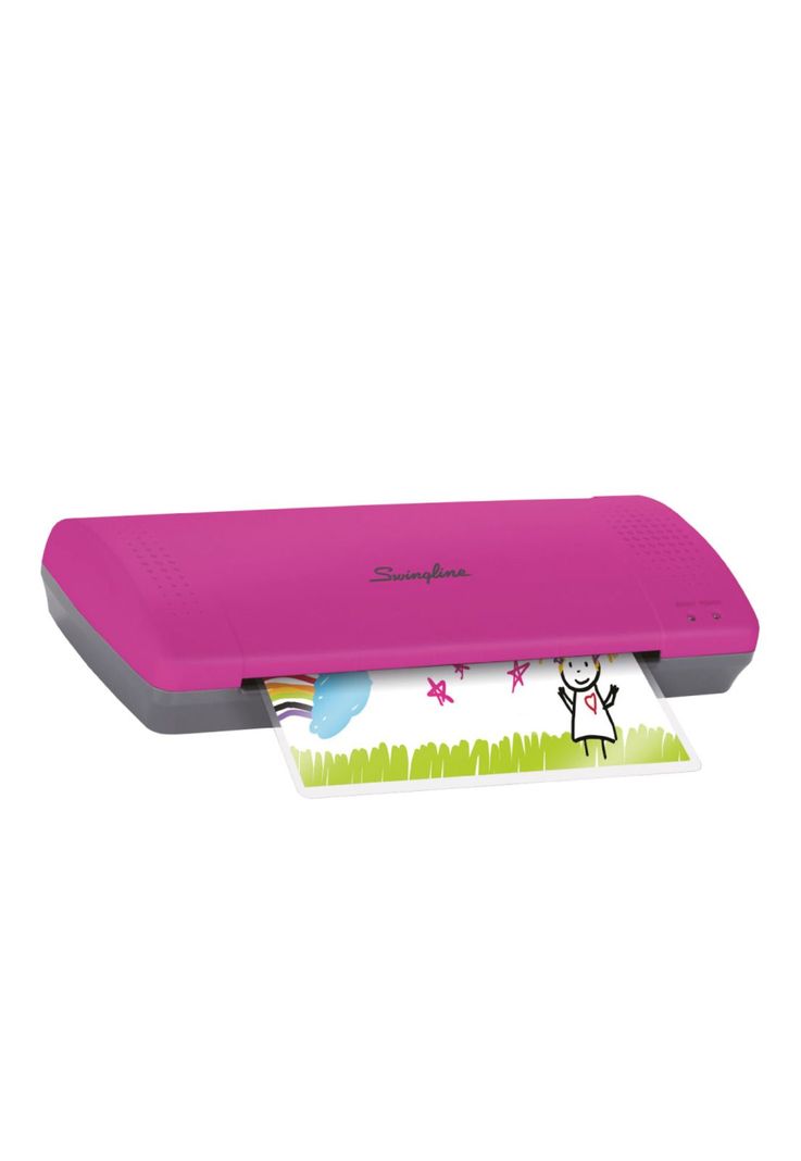 Plastificadora de Papeles A4/Carta Inspire Plus 22,8 cm Swingline - Rosa-0