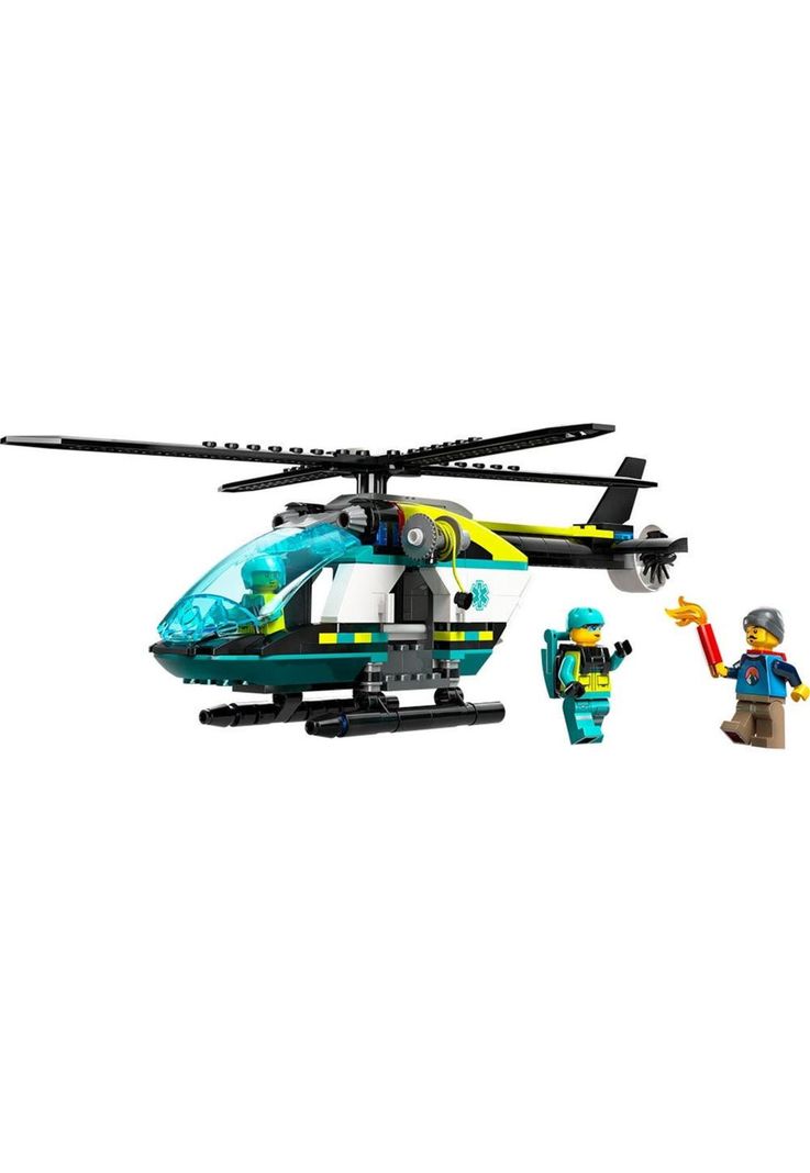 LEGO City Helicóptero de Rescate Para Emergencias - 60405-1