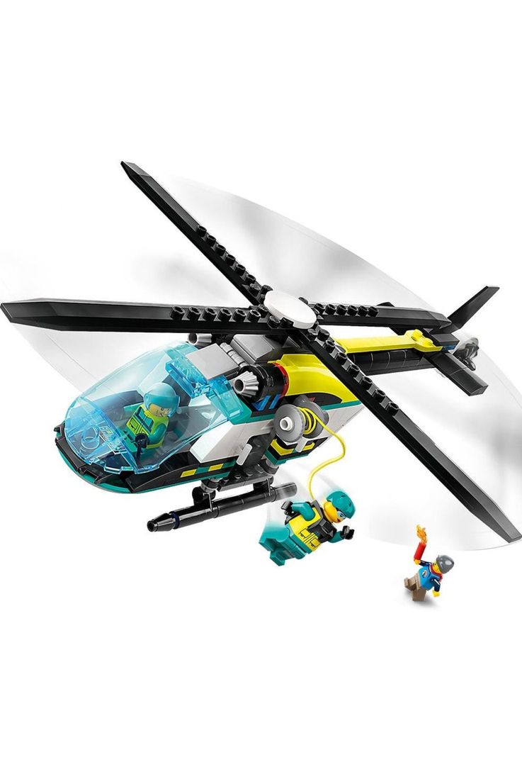 LEGO City Helicóptero de Rescate Para Emergencias - 60405-2