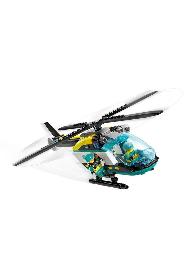 LEGO City Helicóptero de Rescate Para Emergencias - 60405-4