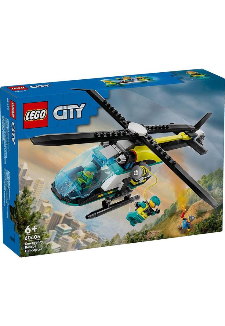 LEGO City Helicóptero de Rescate Para Emergencias - 60405-7