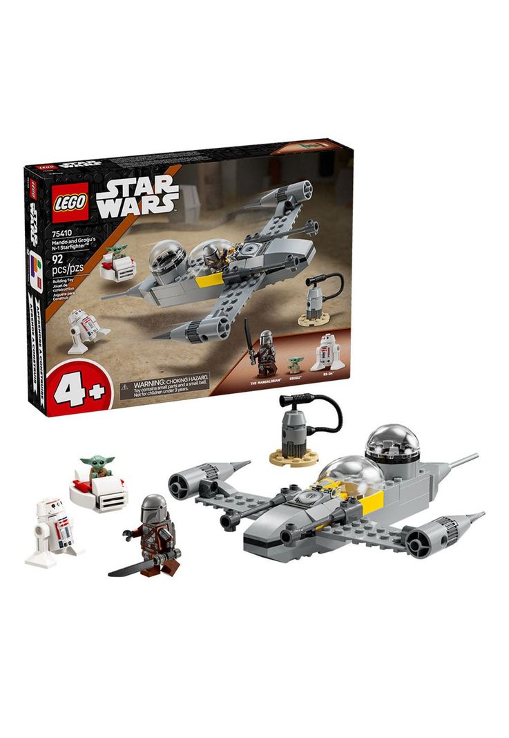 LEGO Star Wars Caza Estelar N-1 de Mando y Grogu - 75410-0