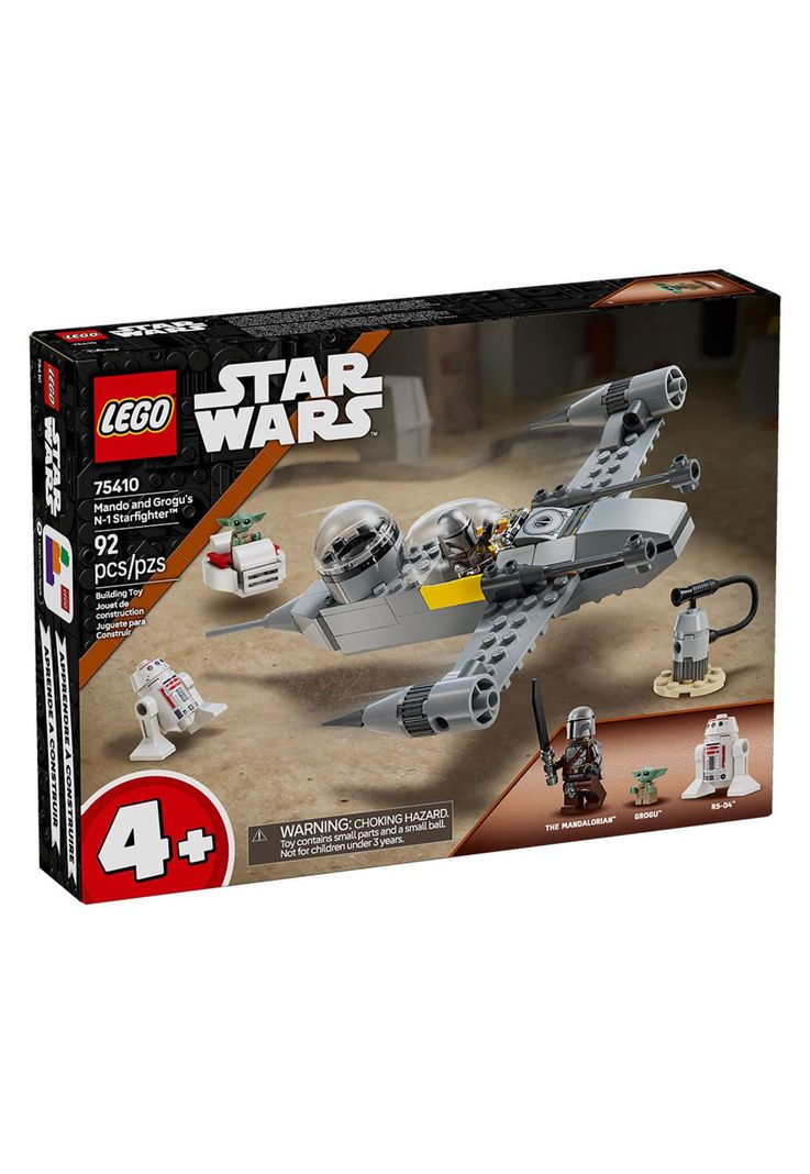 LEGO Star Wars Caza Estelar N-1 de Mando y Grogu - 75410-9