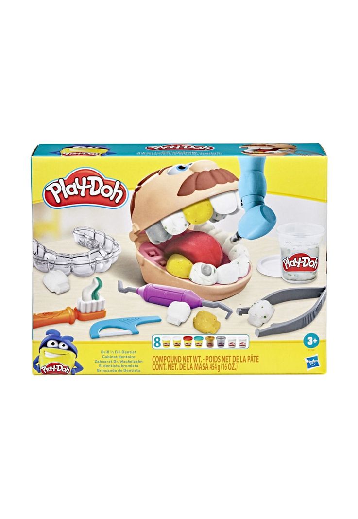 Play-Doh El Dentista Bromista - Hasbro-5