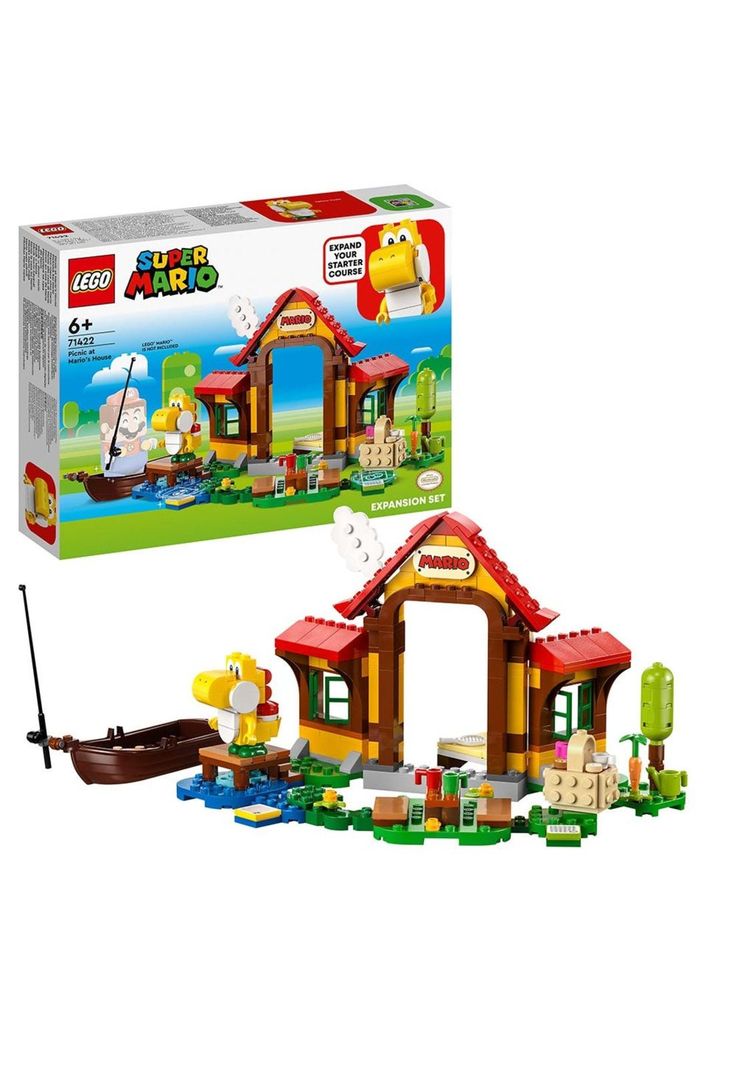 LEGO Super Mario Set de Expansión: Pícnic en casa de Mario - 71422-0