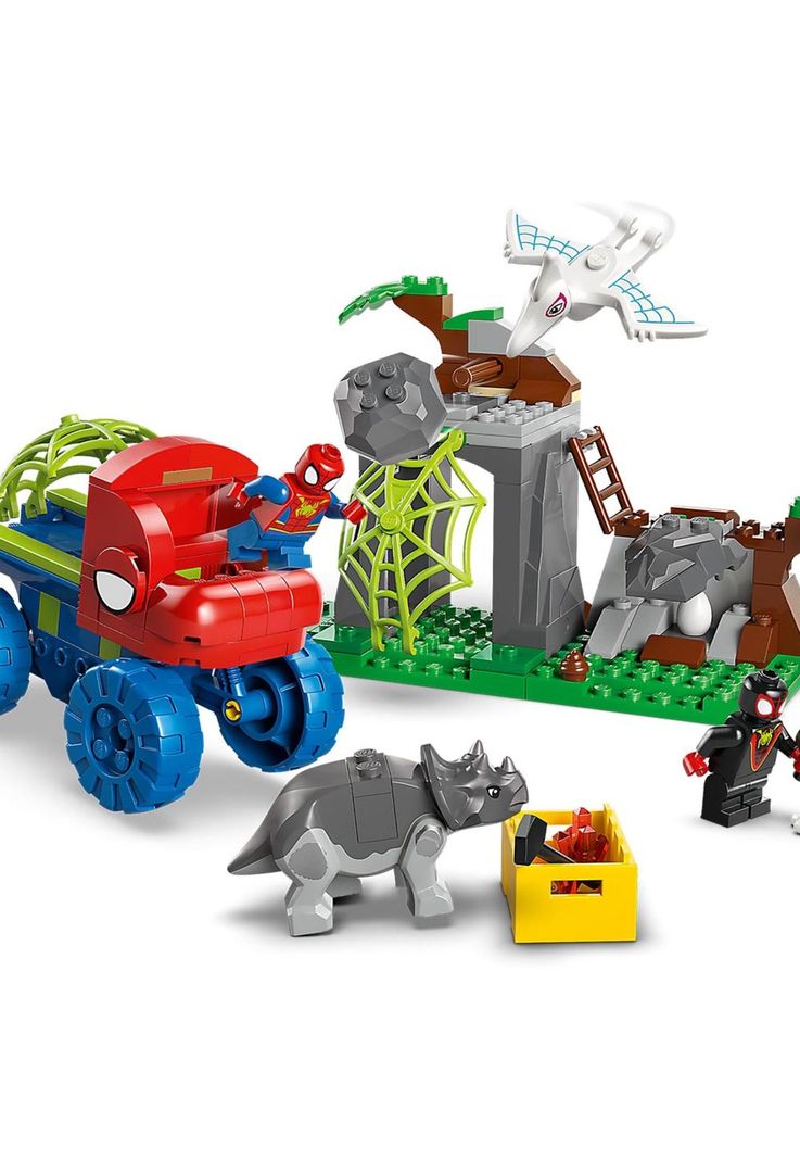 LEGO Spiderman Todoterreno Dinosaurio y Equipo Spidey al Rescate - 11199-2