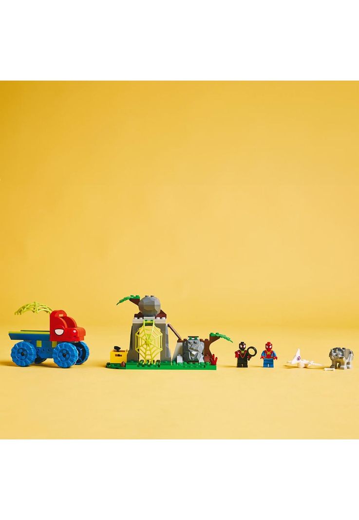LEGO Spiderman Todoterreno Dinosaurio y Equipo Spidey al Rescate - 11199-7