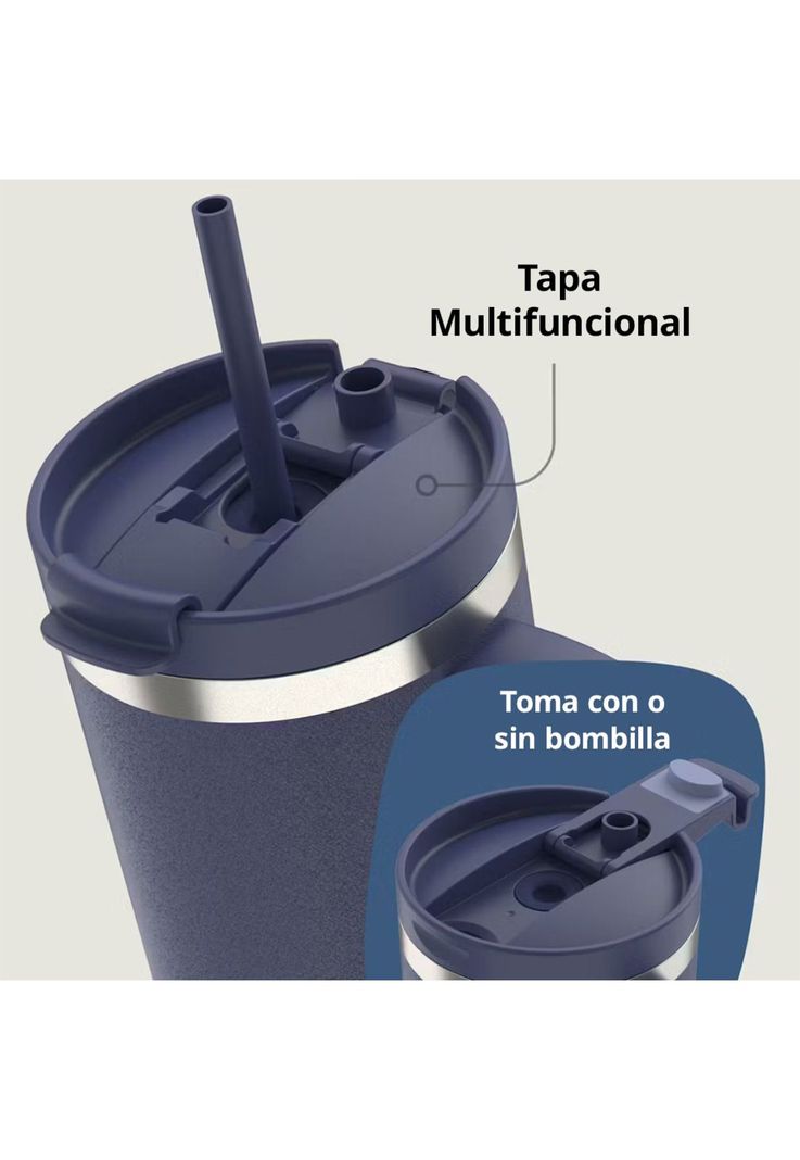 Contigo Vaso Térmico Tumbler Streeterville 1182ML Indigo Powder-2