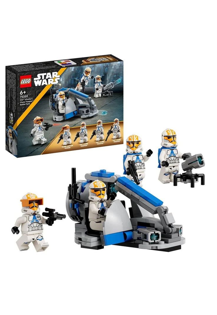 LEGO Pack De Combate: Clon Troopers De La 332 De Ahsoka - 75359 Blanco