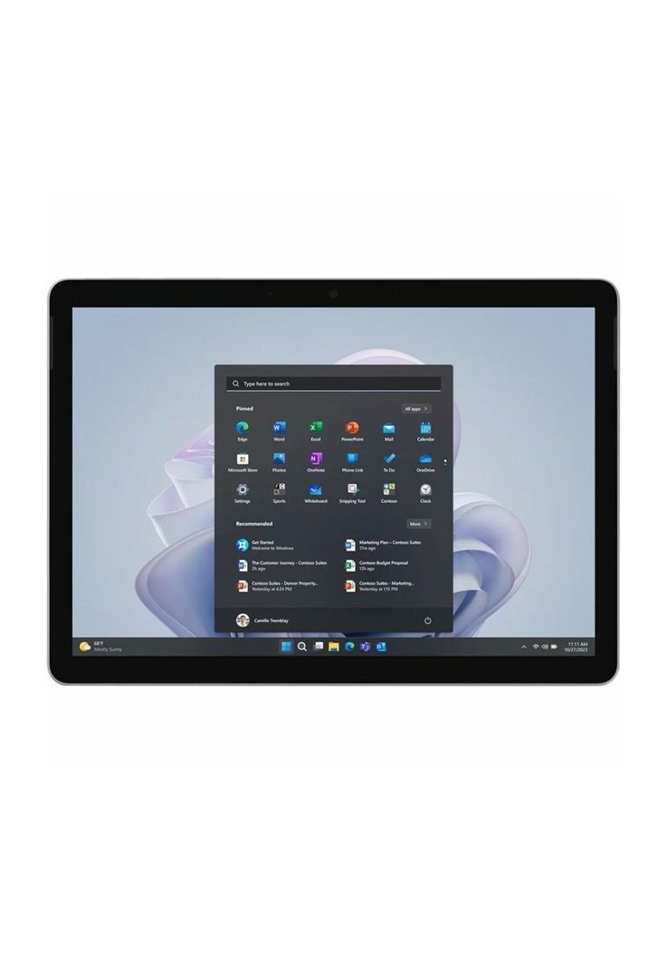 Surface Go 4 Business Wifi - 10.5'' - Intel N200 - 8GB - 128GB - Platinum - W11 Pro-1