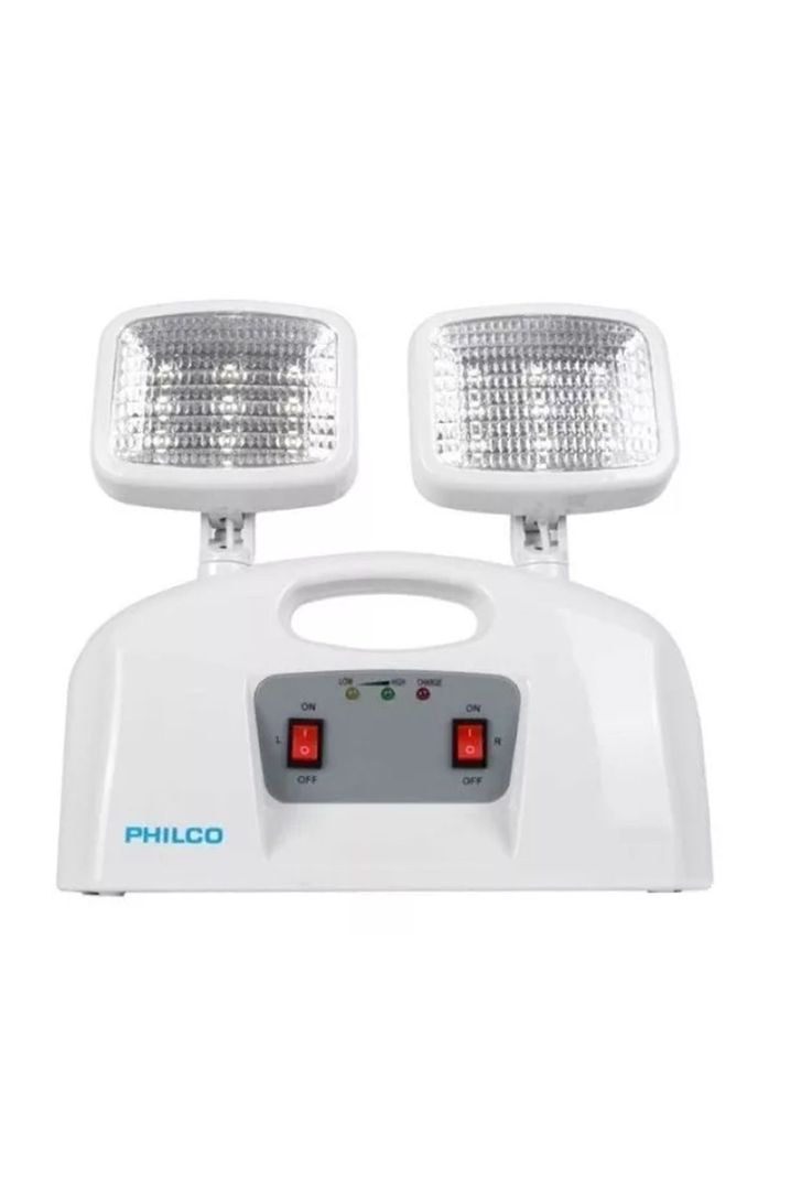 Philco Lámpara de Emergencia 2 Focos AT58-0