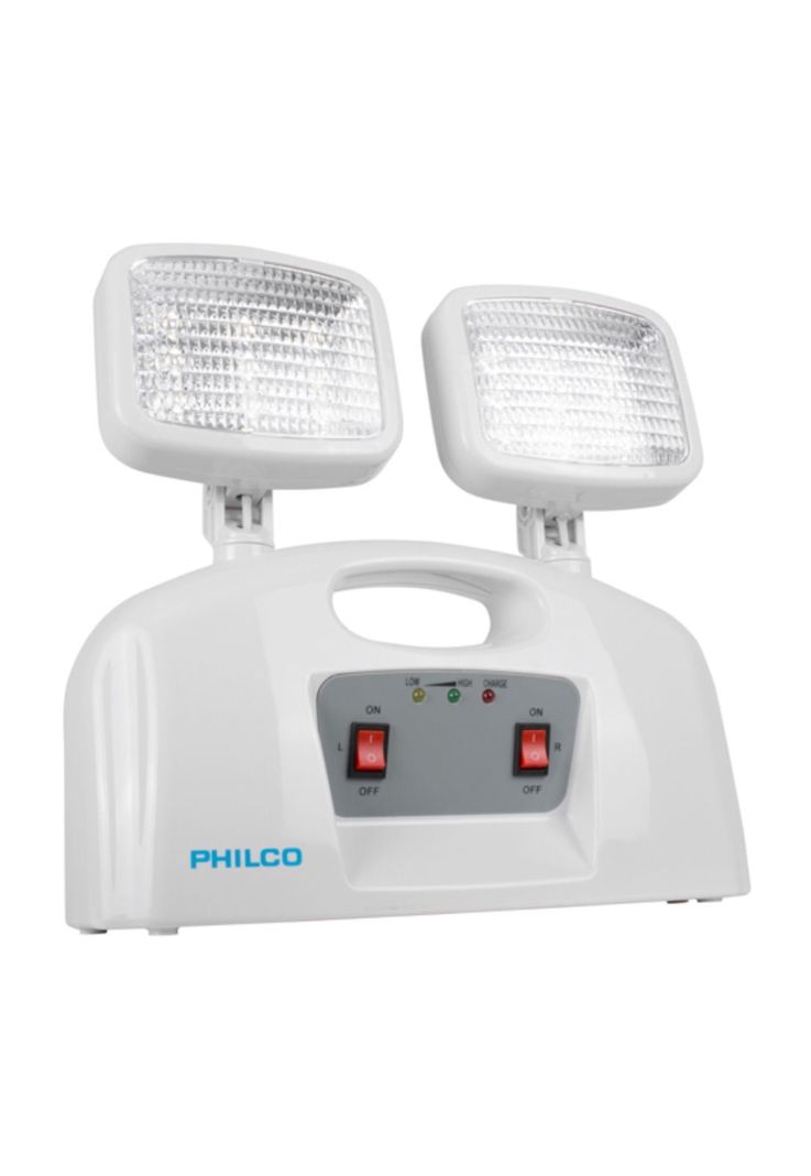 Philco Lámpara de Emergencia 2 Focos AT58-2