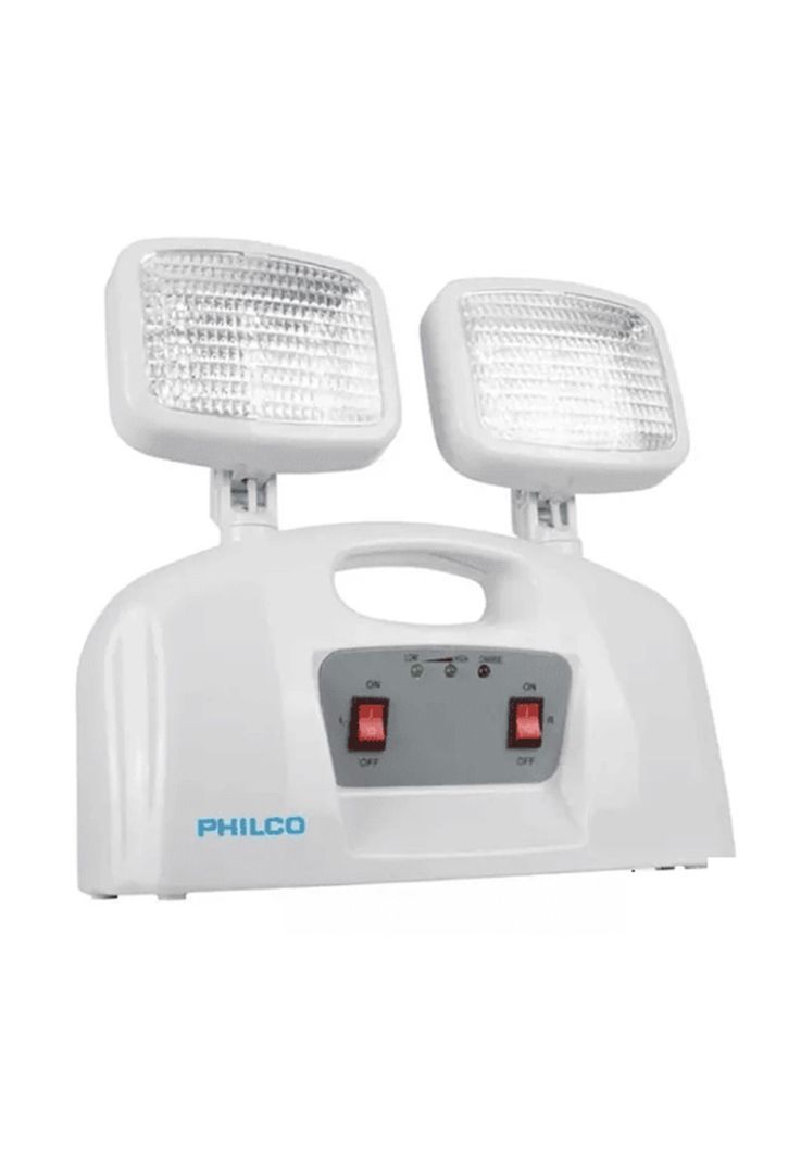 Philco Lámpara de Emergencia 2 Focos AT58-6