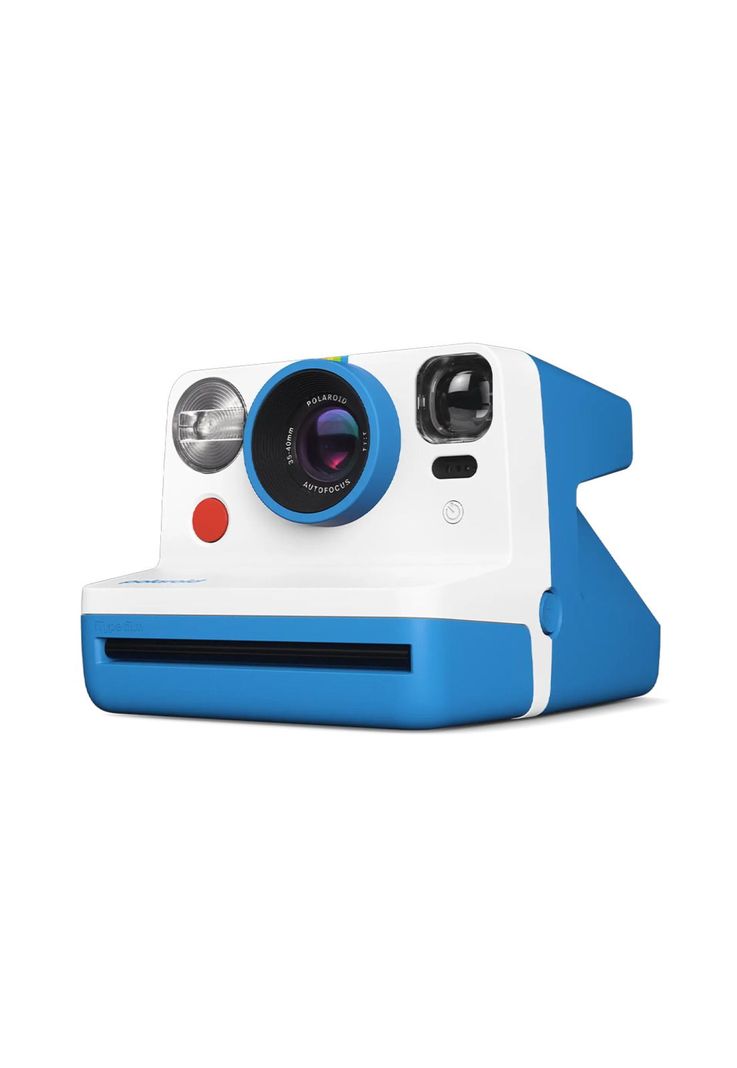 Polaroid Now Instant Film Camera 2da Generación (Blue)-0