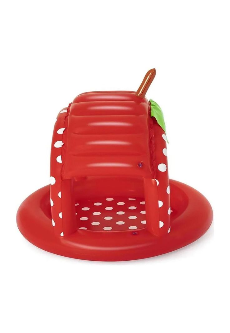 Piscina Bestway Inflable Frutilla con Techo para Bebés 91x91cm-1