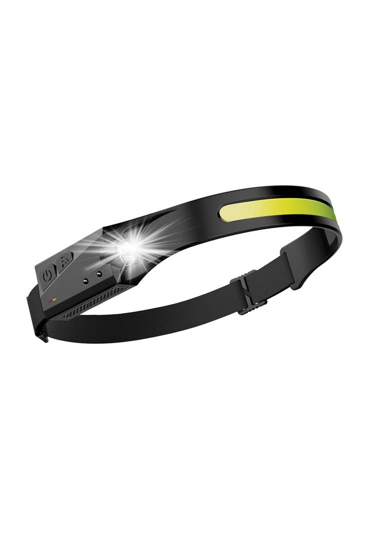 Linterna Led Cintillo con Sensor Para la Cabeza Luz Blanca-0
