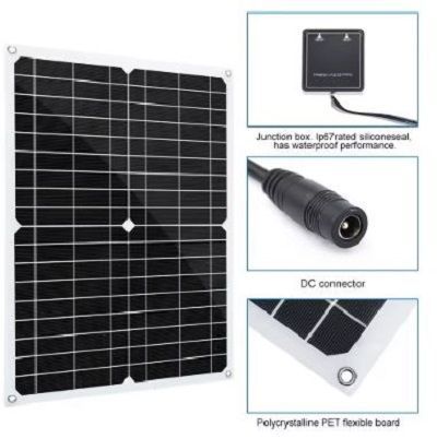Panel solar portátil cargador múltiple 20W Dispositivos Móviles y Más-4