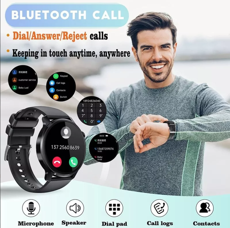 Reloj Inteligente Smartwatch Bluetooth Sports Fitness S46 PINK Nuevo-4