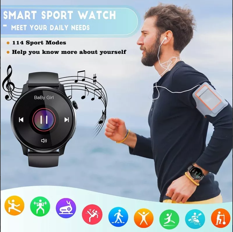 Reloj Inteligente Smartwatch Bluetooth Sports Fitness S46 PINK Nuevo-6