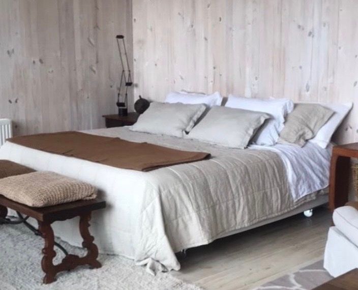 Cubrecama 2 Plazas Natural Beige Natural