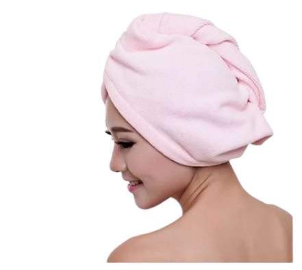 Toalla para Pelo Microfibra Turbante-0