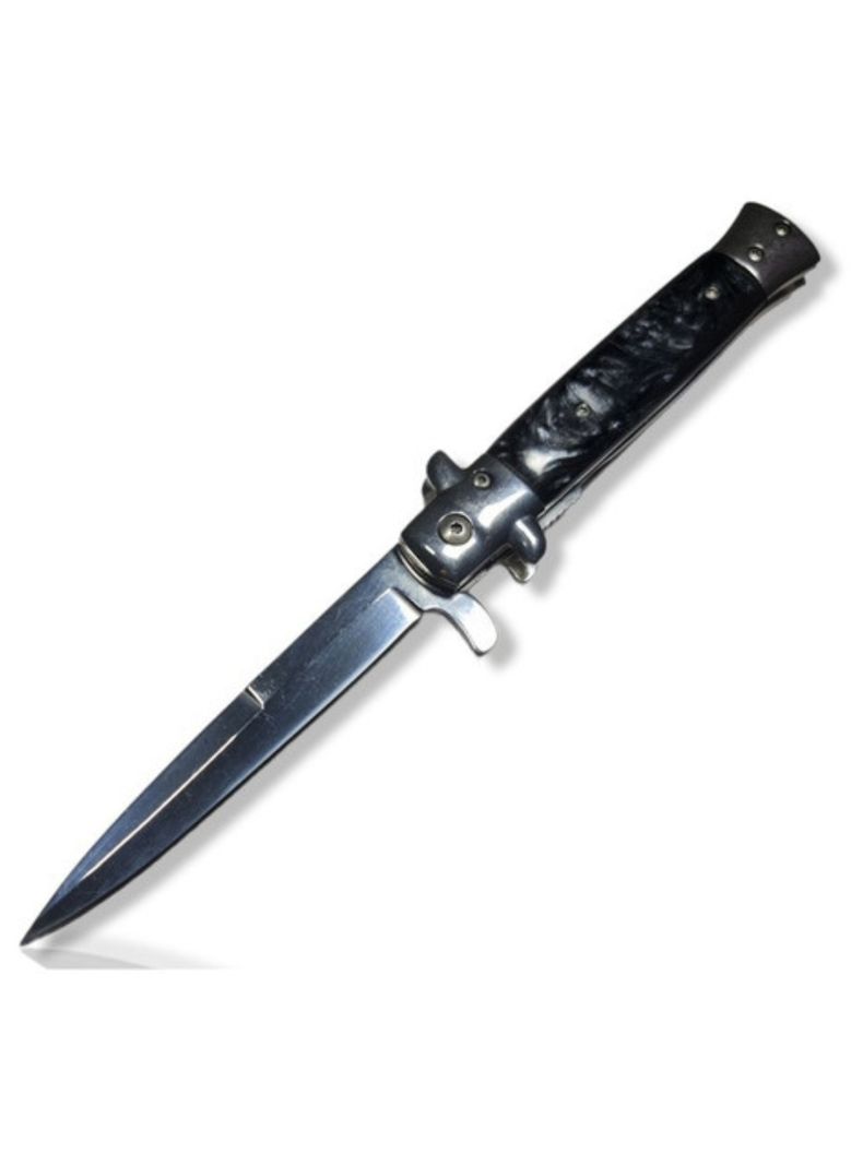 Navaja Estileto Nácar Italiana Marble 22cms Al38-0