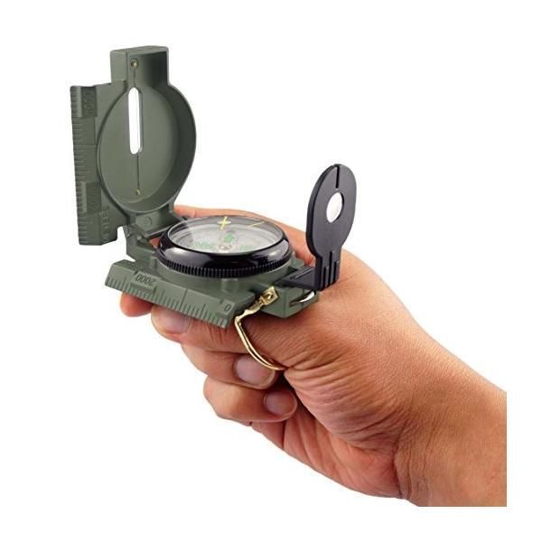  Brujula Lensatica Tipo Militar Con Tapa-1