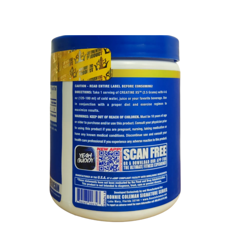 Creatina xs 300 grs Ronnie Coleman-1