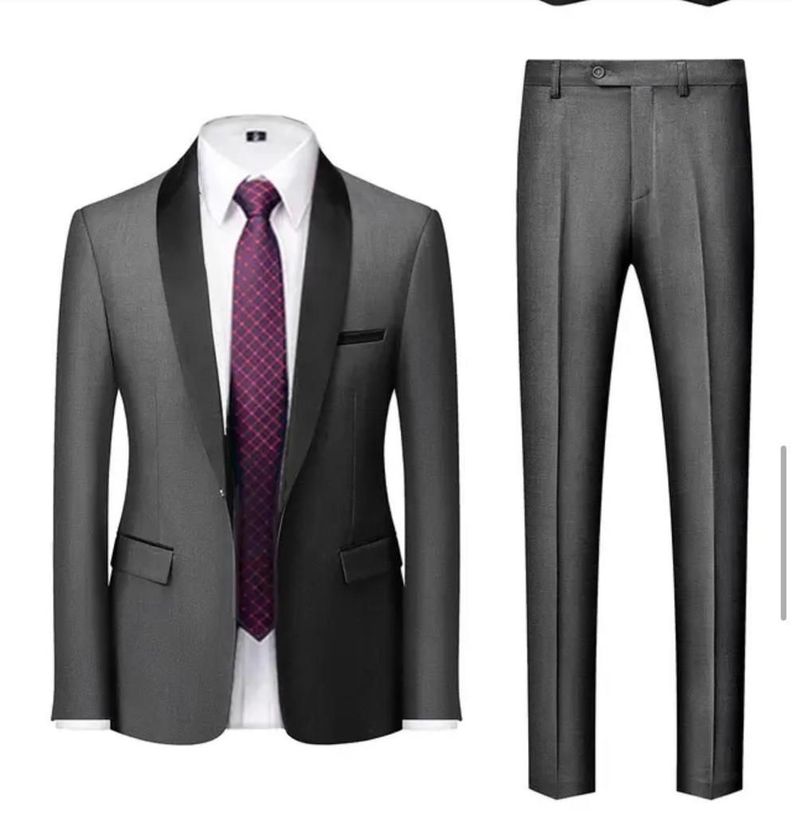 Terno de boda  de tres piezas para hombre-3