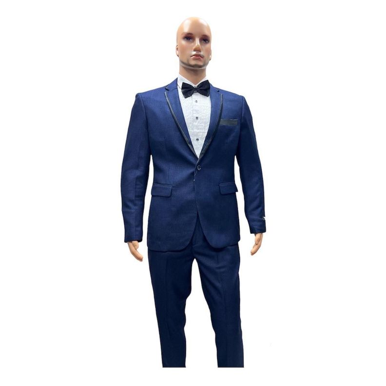 Traje azul Marino de dos Piezas  muy elegante-1