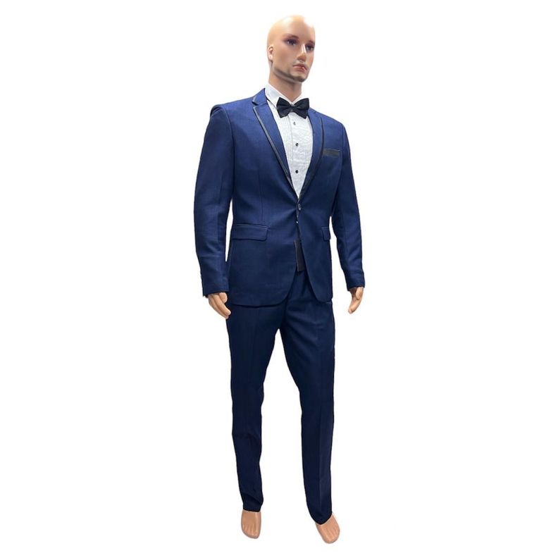 Traje azul Marino de dos Piezas  muy elegante-2