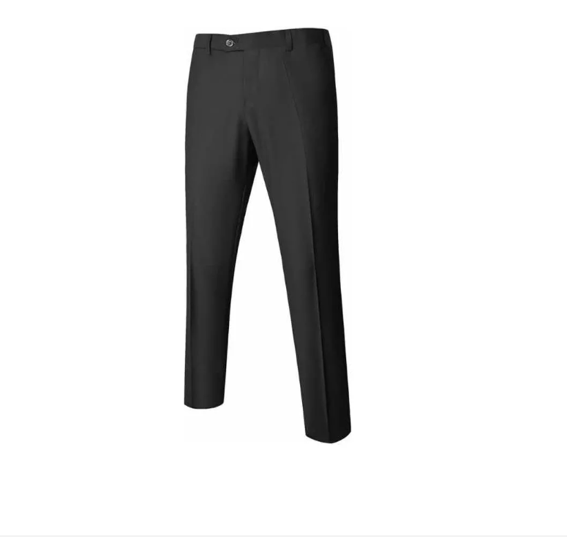 Pantalónes De Vestir Negro-0