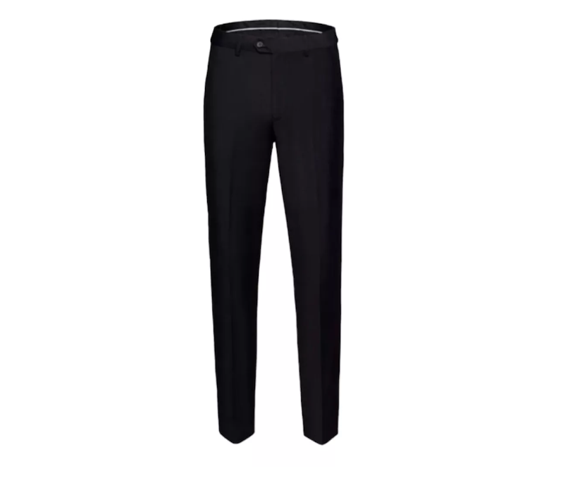 Pantalónes De Vestir Negro-1