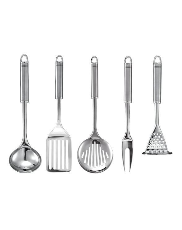 Cucharas para servir de acero inoxidable-1