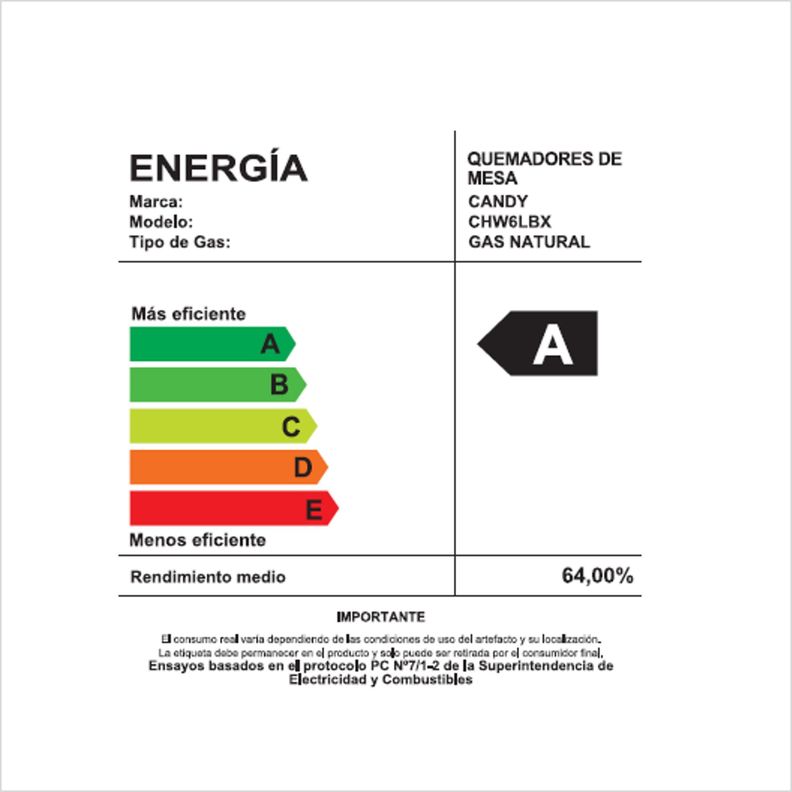Encimera a Gas Natural (Convertible a G Licuado)-5