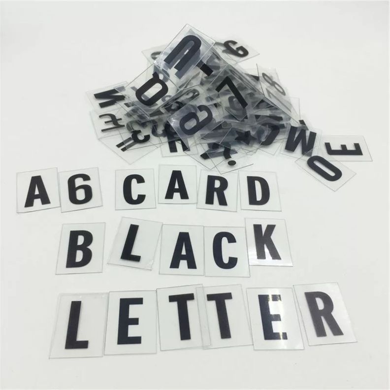 Caja de Luz Led para Mensajes Letras Números y Símbolos - Negro-3