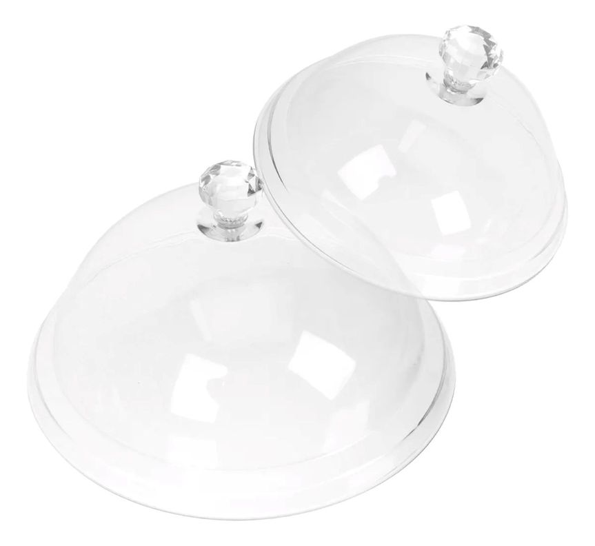 Pack 2 Cupula & Tapa - Transparente