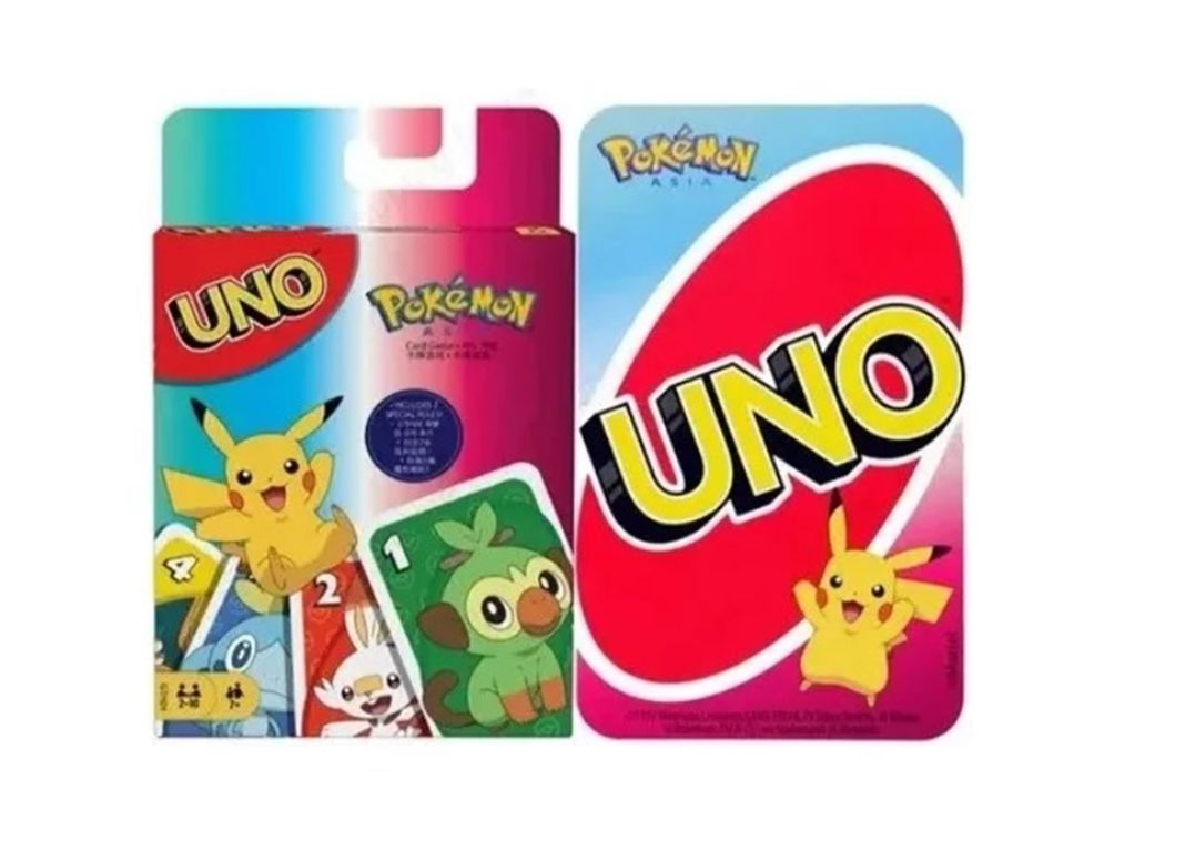 JUEGO DE 112 CARTAS UNO POKEMON-1