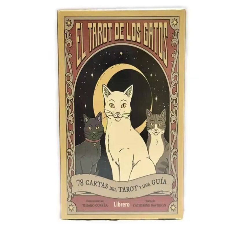 Tarot De Los Gatos 78 Cartas Edition Espanol