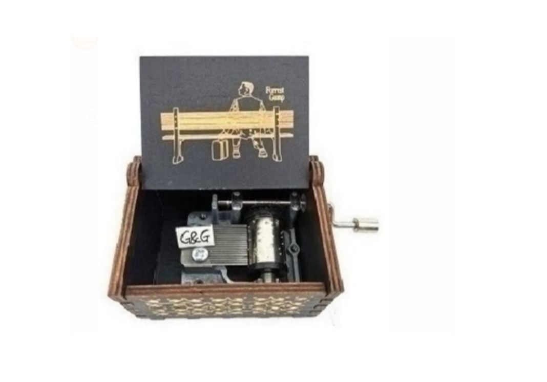 CAJA MUSICAL FOREST GUMP NEGRA Negro 0