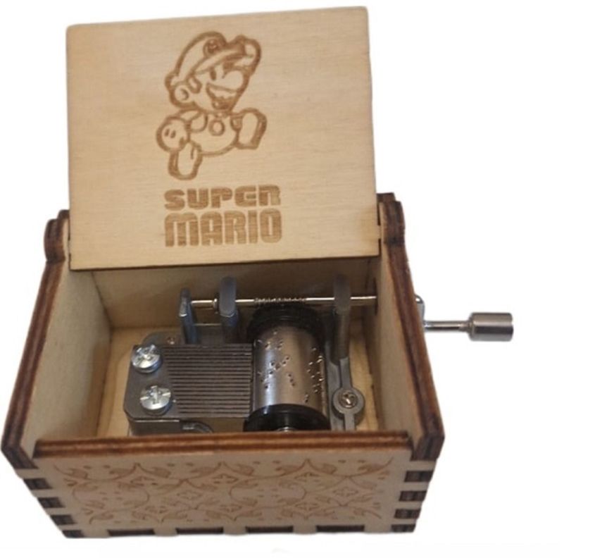 CAJA MUSICAL  SUPER MARIO BROSS Cafe Claro 0