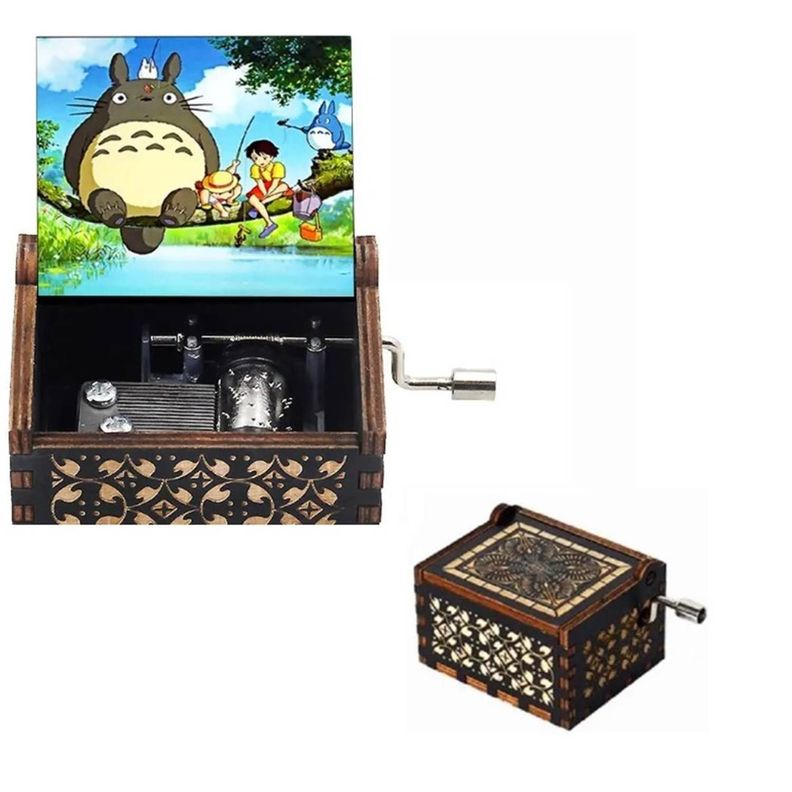 TOTORO caja musical  Negro