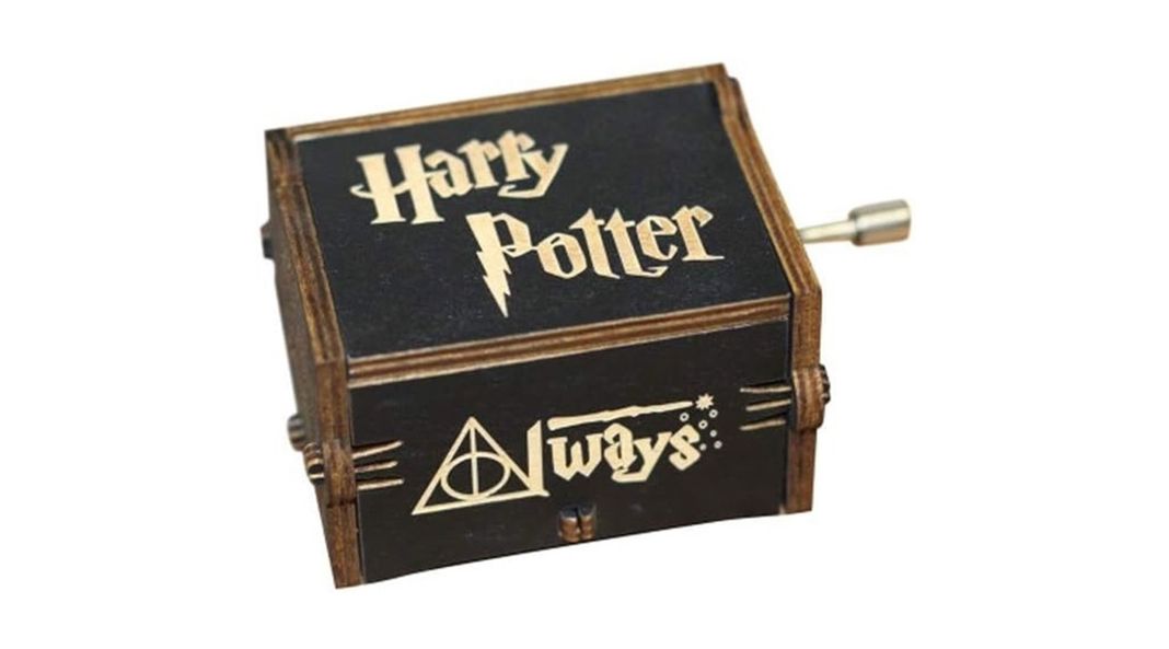 HARRY POTER caja musical Negra Negro