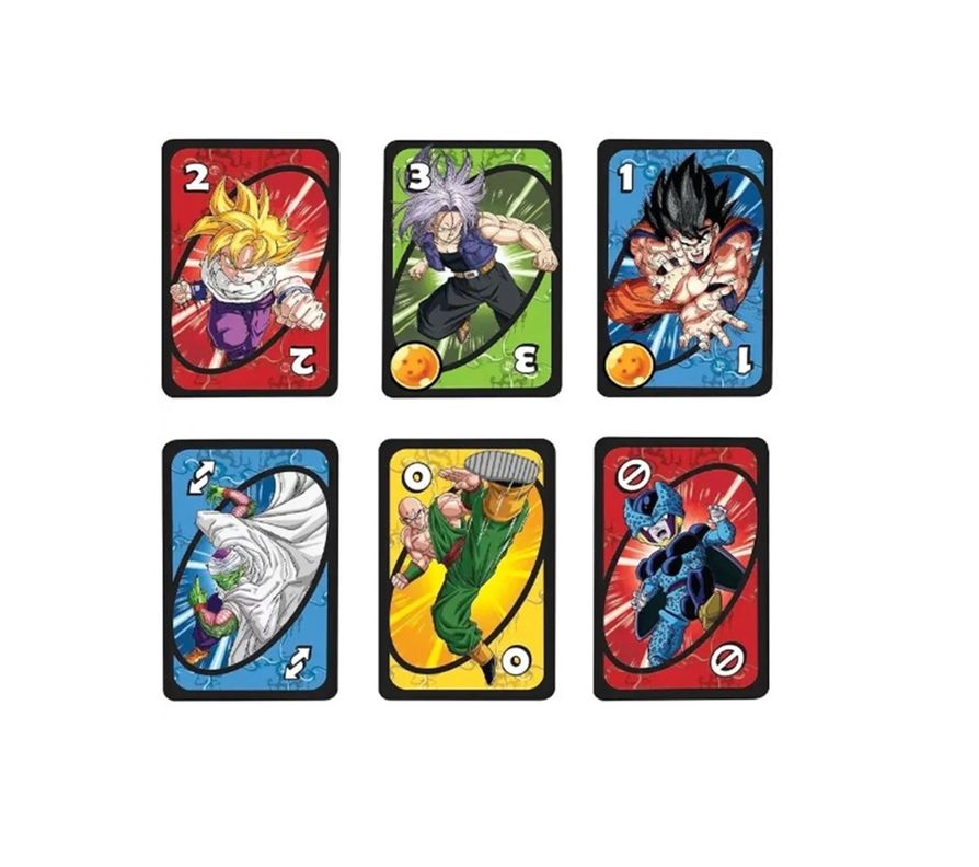 JUEGO CARTAS UNO DRAGON BALL Z-1