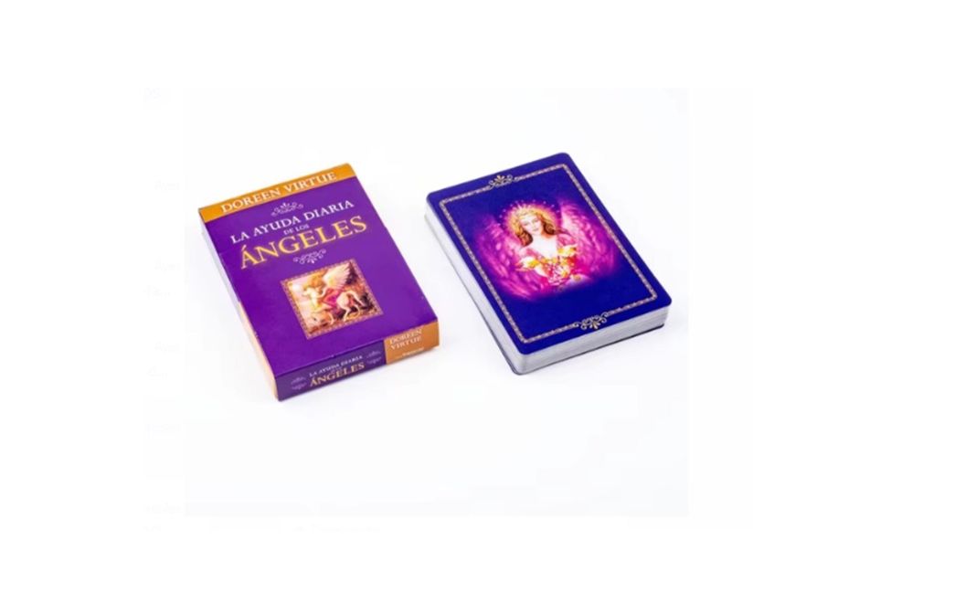 JUEGO 44 CARTAS TAROT AYUDA DIARIA DE LOS ANGELES EN ESPAÑOL-1