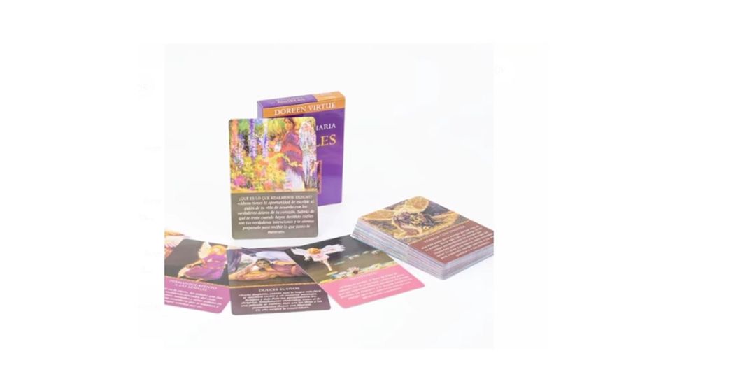 JUEGO 44 CARTAS TAROT AYUDA DIARIA DE LOS ANGELES EN ESPAÑOL-2