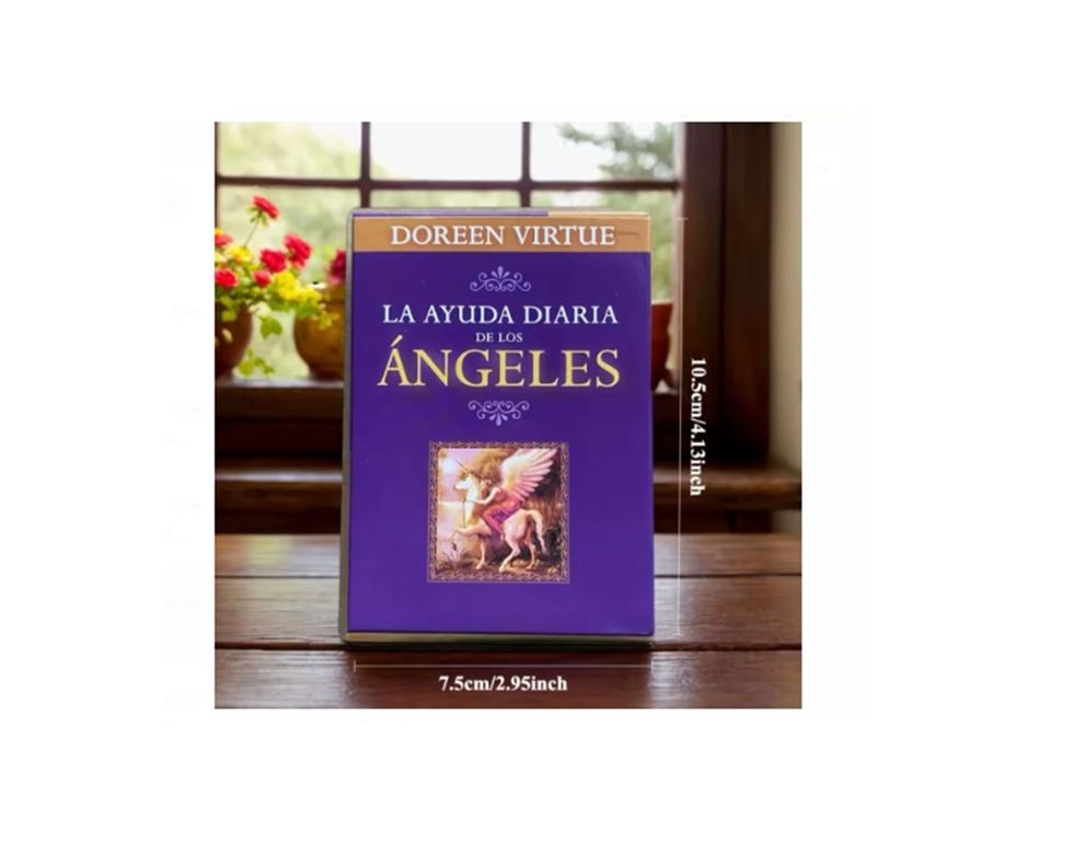 JUEGO 44 CARTAS TAROT AYUDA DIARIA DE LOS ANGELES EN ESPAÑOL-5