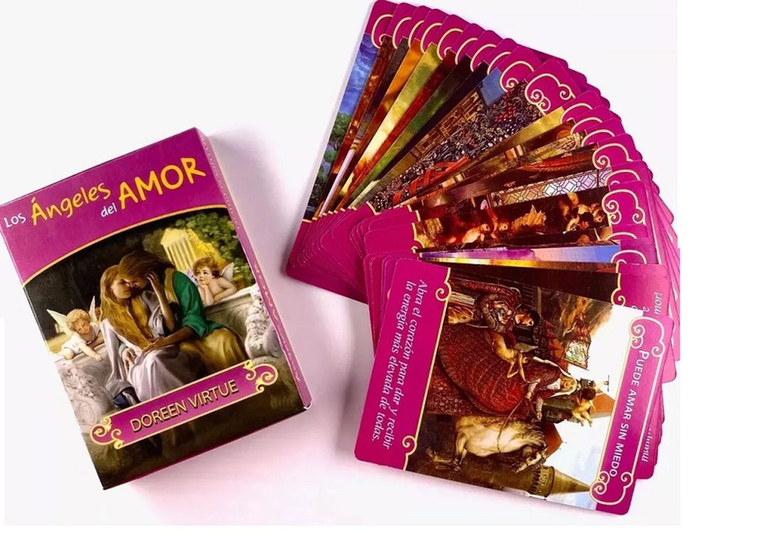 JUEGO DE ORACULO DE LOS ANGELES DEL AMOR-1