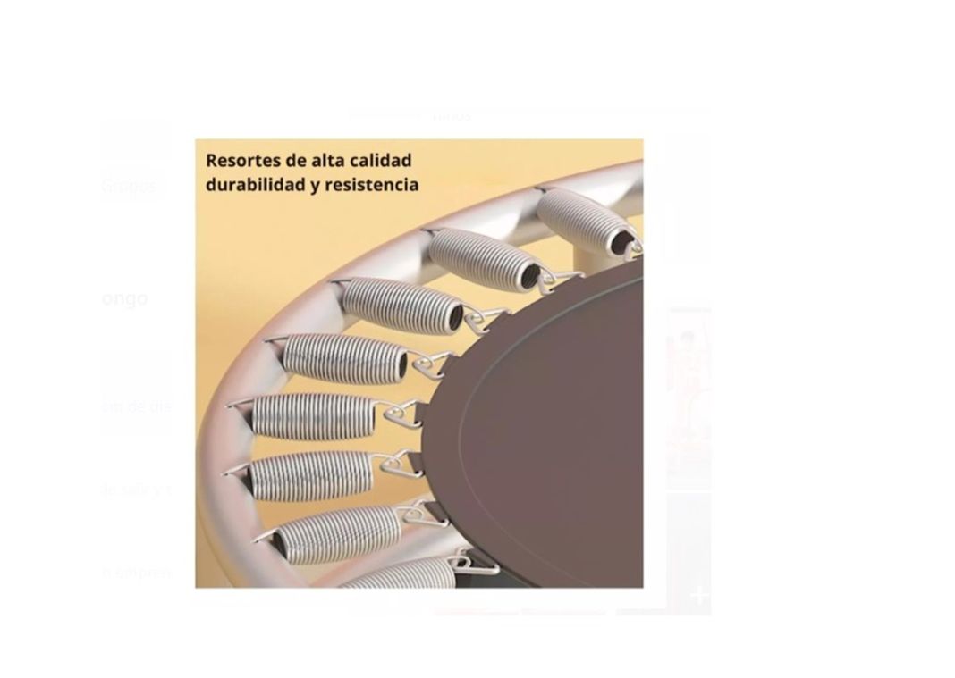 MINI CAMA ELASTICA  PARA NIÑOS ROJA CON  ACCESORIOS-3